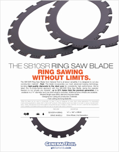 SB10SR Ring Saw Blade